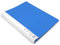 Waytex 931332B Protège Documents A4 60 vues Premium en Polypropylène Opaque Identifiable - 30 Pochettes transparentes - Bleu