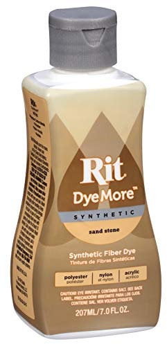 Rit DyeMore Flüssige Textilfarbe für synthetische Textilien, 207 ml, 13 Farben Sand Stone