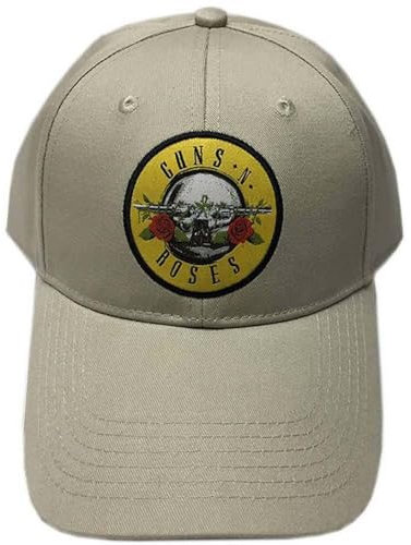 Guns N' Roses Unisex Adult Circle Logo Baseball Cap (One Size) (Sand)