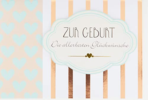 Geburt Lifestyle Karte - Geburt - 11,6 x 16,6 cm