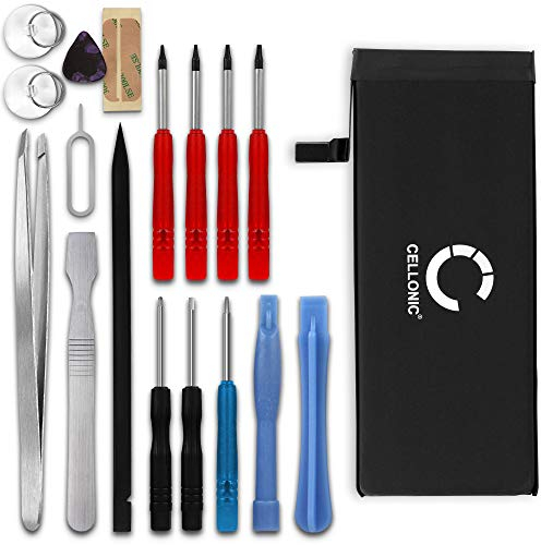 CELLONIC Pack Batterie 1715mAh et Outils Compatible avec téléphone Portable Apple iPhone 6S (A1633, A1688, A1700) - kit pour Remplacement Facile d'une Batterie 616-00036 de Smartphone GSM
