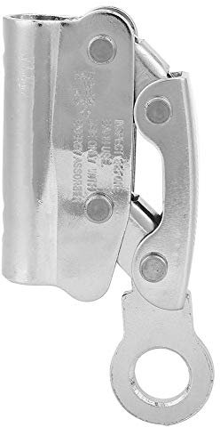 Nunafey Rope Descender, Climbing Rope Grab, Lightweight for 8-16Mm Rope Diameter Climbing Use Outdoor Use(Hole hanging point)