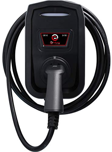 KS Tools 117.7531 efuturo Station One Wallbox mit Typ 2 EV-Ladekabel, 5 Meter | 3,7 kW | 230 V einphasig 16 A | RFID | Stromzähler