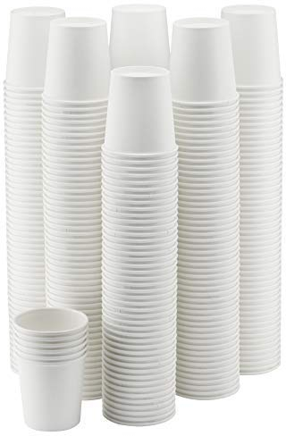 CHOREN KIDS Lot de Gobelets 200ml / 20cl - gobelet carton biodégradable boissons chaudes ou froides - Gobelet jetable écologique en papier compostable (3000)