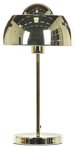 Beliani Moderne Tischleuchte Industrie Look Metall gold Senette