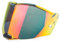 Helm Visier für LS2 FF805 Schilde Hochfeste Helm Gesicht Schild Sonnenschutz Casco para Moto Visera Zubehör Teile (Farbe : Golden Red)