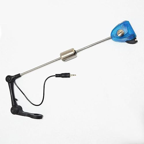 Balançoires de pêche à la carpe bleue - 1 pièce - LED alarmante - Indicateur de morsure lumineux pour la pêche à la carpe