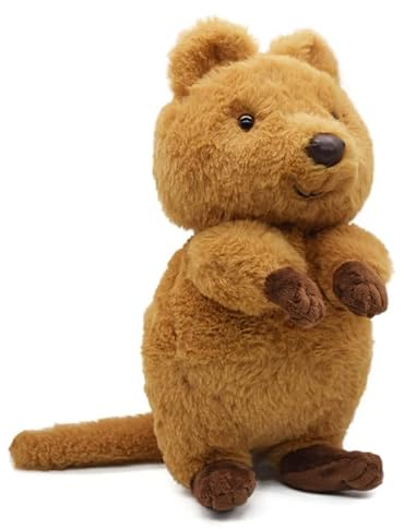 PuffPurrs Cute Quokka Stuffed Animal Plush Toy, Australia Animal Plushie, Cuddly Quokka Doll, 10 inches