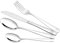 Minekkyes Cutlery Set, 48 Piece Stainless Steel Flatware Set for 12 People