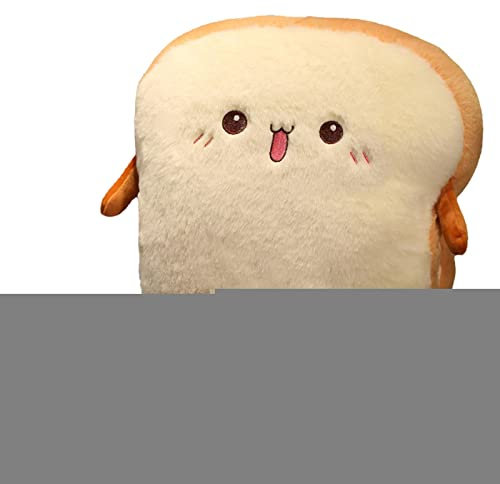 geschnittenes Brot Kissen Toastbrot Plüsch Kissen Brot Plüsch mit Handtasche gefüllt Brot Form Plüsch Kissen für Sofa Home Room Decor