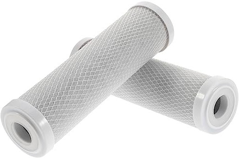 Homoyoyo 2 Pièces 10 filtre purificateur d'eau filtre en coton pp filtre à eau maison purificateur d'eau en coton filtre à eau potable à charbon actif particules Cartouche de filtre cruche
