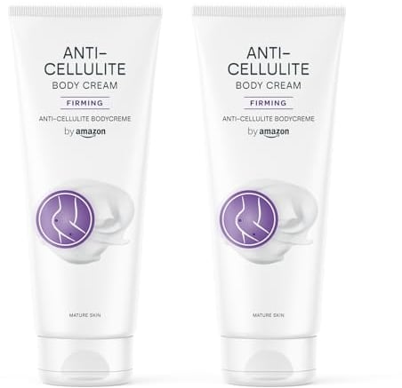 by Amazon, Crema corpo anticellulite, 2x250 ml