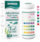 7 in 1 Aquarium Teststreifen, 125 Count Fisch Tank Teststreifen für Süßwasser Salzwasser Teich, Wasser-Test-Kit Aquarium für Chlor, Gesamthärte, Karbonat, Alkalinität, Nitrat, Nitrit und pH