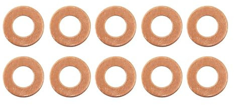 ZYCZXYXX [Replacement] 10 STÜCKE Ölablassschraube 0313,33 for Peugeot 207 208 307 308 406 for Citroen C3 C5 10X20X1,8mm Ölwanne Schraube Scheiben Dichtung