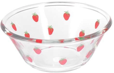 SHOWERORO Bol À Dessert En Verre À Fraises Saladier Cuisine Moderne