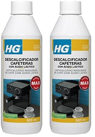 HG Descalcificador para máquinas de café expreso y de cápsulas (Paquete de 2)