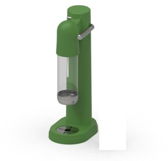 Distributeur de boissons gazeuses et Seltzer avec bouteille sans BPA (1 l + 0,5 l) compatible avec 60 l de CO2 à visser non inclus, GN,303-GN-CA