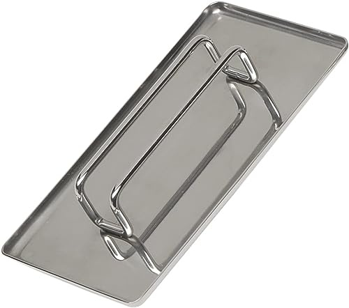 Ateco 1313 Fondant Smoother with Handle and Square Ends, Stainless Steel
