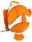 LittleLife Tier Kleinkind Rucksack - Clownfisch