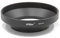 vhbw Gegenlichtblende für 55mm Objektiv - Weitwinkel-Streulichtblende, Schwarz, Metall, rund