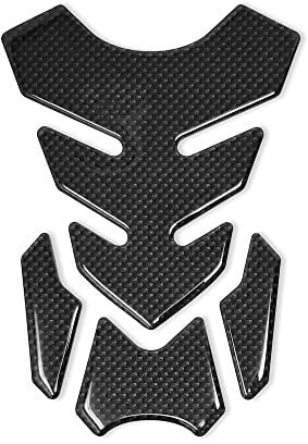 4R Quattroerre.it 18169 Tankpad 3D Motorrad Tankschutz Full Carbon, 19 x 13 cm