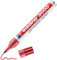 edding 3000 Permanentmarker - karmin-rot - 1 Stift - Rund-Spitze 1,5-3 mm - schnell trocknender Permanent Marker - wasserfest, wischfest - für Karton, Kunststoff, Holz, Metall - Universalmarker