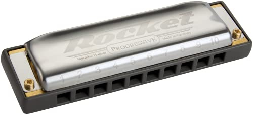 Hohner Progressive Rocket Harmonica B Major - M2013126X