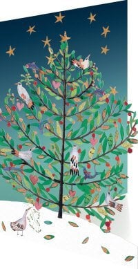 Unbekannt Magnificent Baum Laser Schreibtisch-Set für Papierwaren Karte