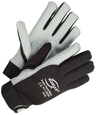 KORSAR Super-Touch Black Montagehandschuhe 9(L)
