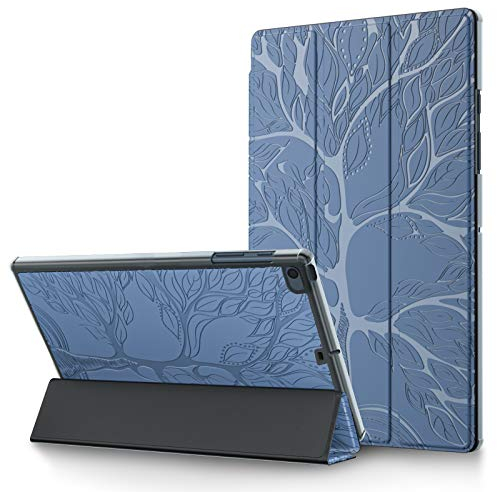 Custodia per iPad 9.7 Pollici 2018/2017 ( iPad 6a/5a Generazione) Cover, iPad Air 2/Air 1 Ultra Sottile Pelle PU Flip Tasca Case con Auto Sveglia/Sonno e Supporto Funzione, Azzurro
