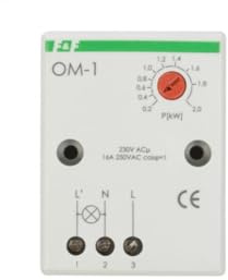 Leistungsabsperrung 16A 30sek OM-1 f&f 5908312592075