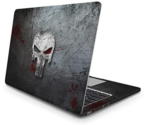 Sticker Master The Punisher Vinyl-Aufkleber Skin Cover 13 14 15 Zoll Notebook-Aufkleber für MacBook Asus Acer Hp Lenovo Huawei Dell Vs Toshiba 17 inch (39x27 cm)