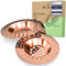 Kitchen Helpis® 2 filtros de desagüe de Color Cobre adecuados para Todos los desagües, Extra Pesados -14 g, sin inundación, de Acero Inoxidable SS304, de rápido Drenaje