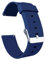 ONE ECHELON Cinturino di ricambio in silicone compatibile con Timex Standard (40 mm), cinturino di ricambio per smart watch con fibbia ad ardiglione (blu)