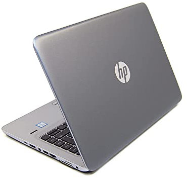 HP Laptop 14 pollici, Notebook 14 pollici, EliteBook 840 G3, i5-6200U, 16 GB RAM DDR4, SSD da 256 GB, tastiera QWERTZ illuminata, laptop Windows 10 Pro, 2 anni di garanzia (Renewed) (grigio scuro)