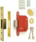 ONE x KEYED Alike Dead Lock ERA Fortress 79mm (3.0) 5 Lever BS 361-32 Brass
