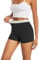 TIICHOO Periodenunterschwäsche Starke Blutung für Tag und Nacht Saugfähigkeit Bequem Boxershorts 1er Pack(Small, 1 Schwarz)