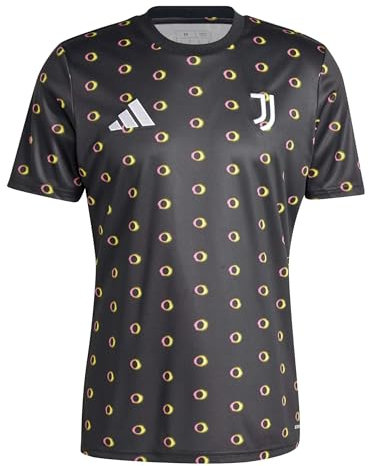 adidas Maglia pre-partita Juventus 24/25 Uomo, Nero, M