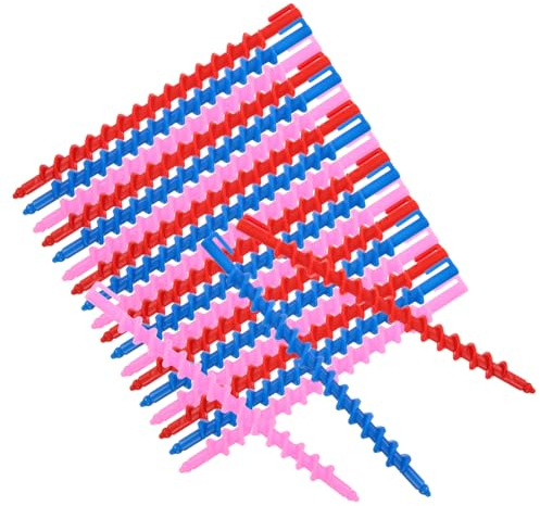 VINTORKY Haarstyling-werkzeugset Spiral-dauerwellenstäbe Spiral-lockenwickler Für Frauen Keine Hitze Spiral-lockenwickler Für Wellen Zufällige Farbe