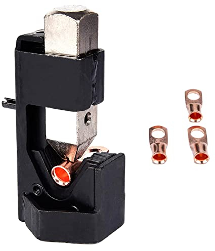 Hammer Crimper Tool Batterie Klemme Drahtschweißkabel Crimping Zange mit Anschlussschreibungsstation