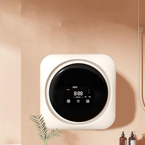 Mini Lavadora Y Secadora De 3,5 L, Secadora De Ropa Completamente Automática De 170 W, con Barril Interior De Acero Inoxidable, Bajo Ruido, para Apartamento, Hogar, Dormitorio
