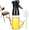 Showvigor Oil bottle Sprayers,200ml Olive Oil Sprayer, Oil Sprayer for Cooking, BBQ, Oil Sprayer, for Kitchen, BBQ, Baking（Black）
