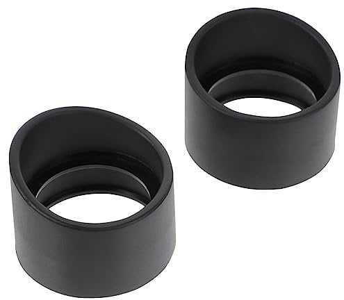 WATIIFUFU 2pcs Microscope Eyepiece Soft Rubber for Enhanced Clarity and Inner for Binocular and Stereo Microscopes