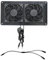 12-V Doppelventilator Ventilator U/min 5 5 X 2 1 Mm Eingang Mit 1 Bis 2 Geteiltem Kabel Perfekt Für Hundehütten Hühnerställe Ventilator