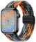 YMKFGUPKRG Braided Solo Loop For Apple Watch Band Cinturino per orologio(Black Rainbow,42mm 44mm 45mm 49mm)