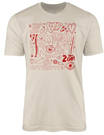 SMARTYPANTS Roan Pop Music T-Shirt Top Tee - TV Show Printed Round Neck Cotton Half Sleeve Summer Ladies Gift Present