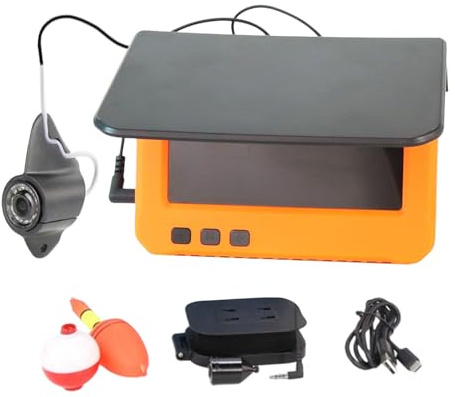 Waterproof Monitor Fishing Camera With 15m Cable 4.3Inch LCD Monitors Fish Finder Underwater Video Underwater Video For Ice Fishing