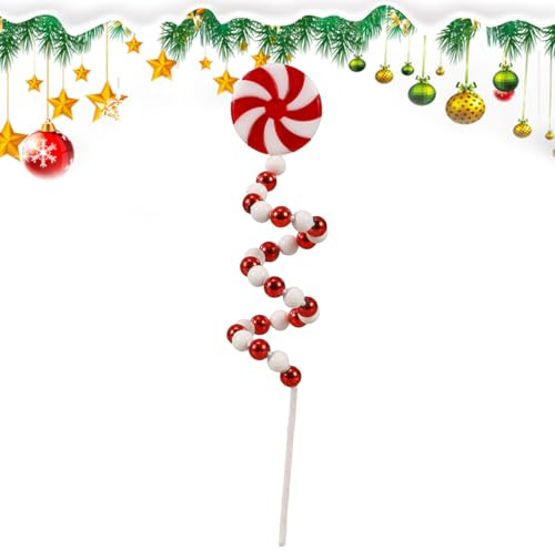 Tannen-Pick-Dekoration Topper-Ornamente Festliche Szene-Anordnung