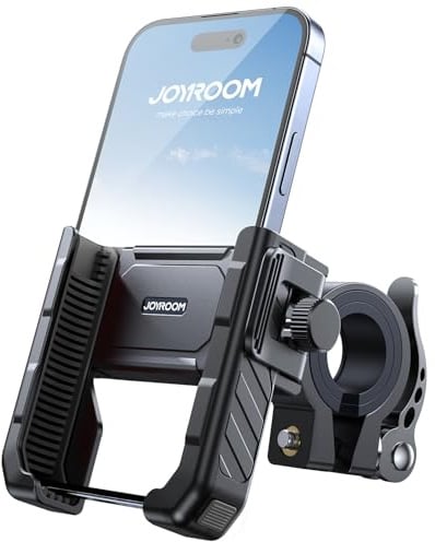 2026 Support Téléphone Moto et Vélo Universel – Fixation Guidon Anti-Vibration pour Smartphone, Porte Téléphone Moto Anti Choc pour iPhone 17/16/15 & Samsung S26/S25, Support Guidon Scooter Électrique