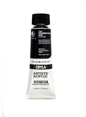 Daler-Rowney Cryla 75 ml Tube - Prussian Blue Hue